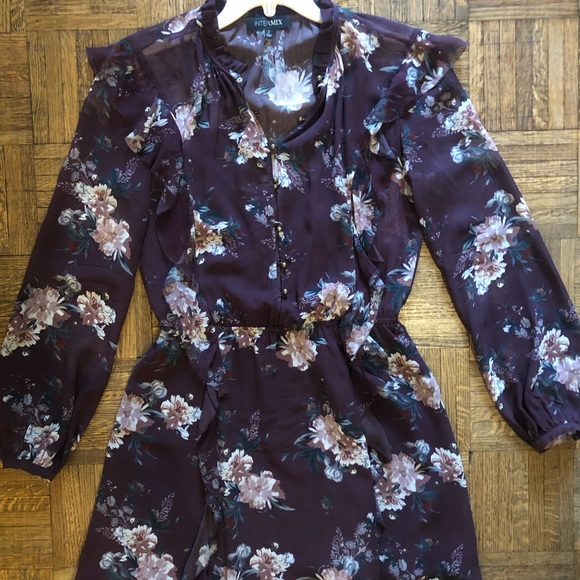 Intermix floral long sleeve dress - Picture 5 of 5